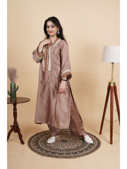 Anika Chanderi Silk Kurti for Women