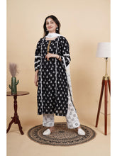 Advay Elegant Women’s 3 Piece Cotton Kurti Set