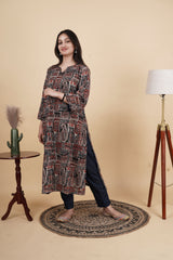 Tarangi – Printed kalamkari Cotton Kurti