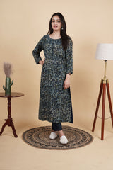 Neelvastra – Handcrafted Ajrakh Kurta Set