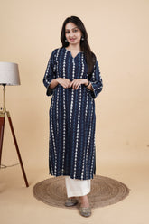 Neelanjali – Handcrafted Indigo Kurta Set