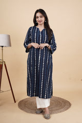 Neelanjali – Handcrafted Indigo Kurti