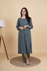 Pushkara – Handcrafted Ajrakh Cotton Kurti