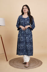 Neelvara – Handcrafted Indigo Kurta Set