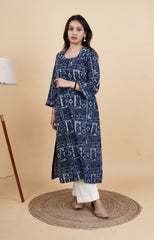 Neelvara – Handcrafted Indigo Kurti