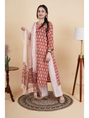 Ruhani Pure Cotton Kurti Set for Women