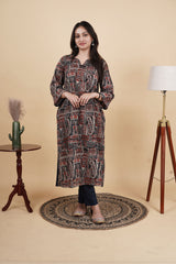 Tarangi – Printed kalamkari Cotton Kurti