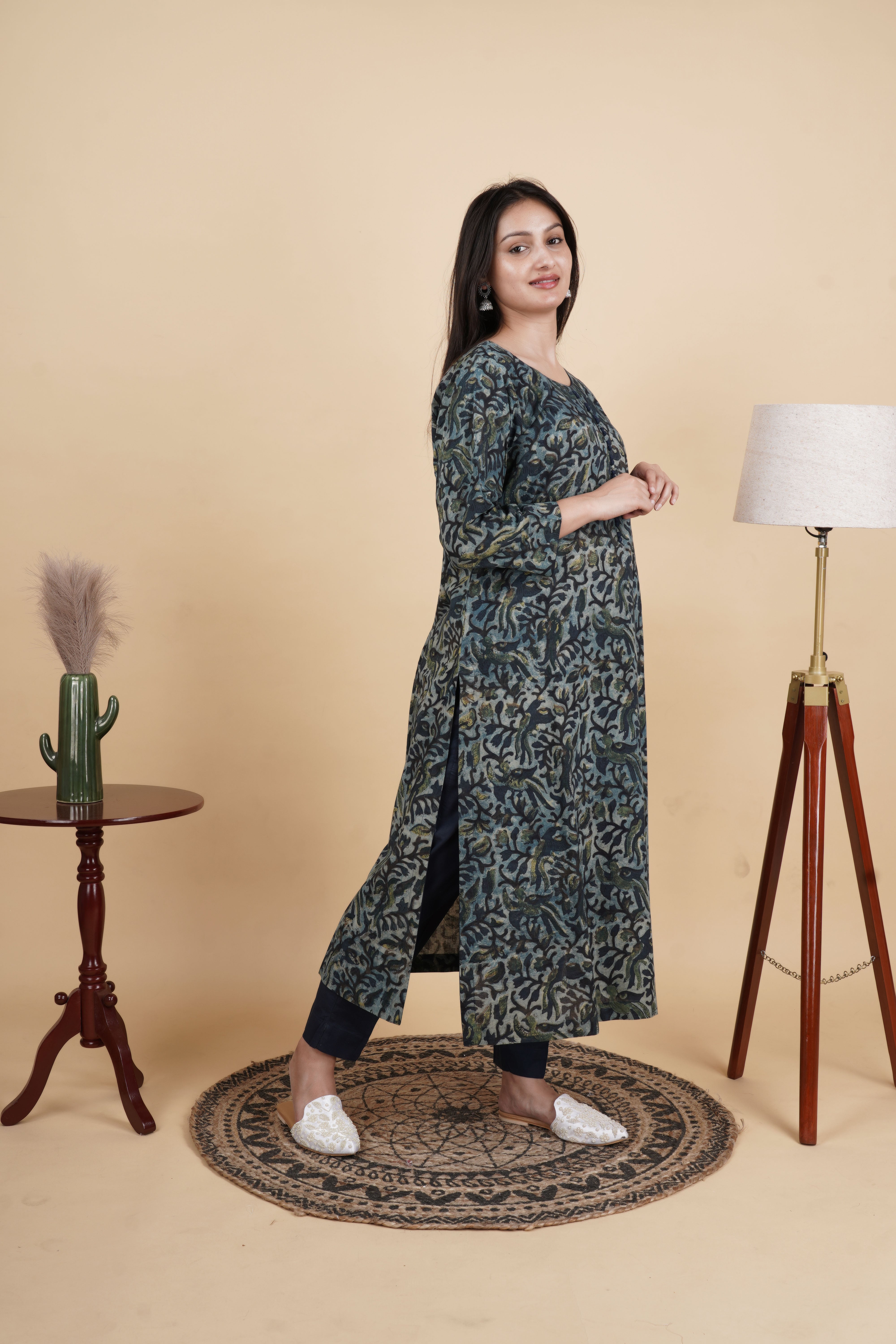Neelvastra – Handcrafted Ajrakh Kurti