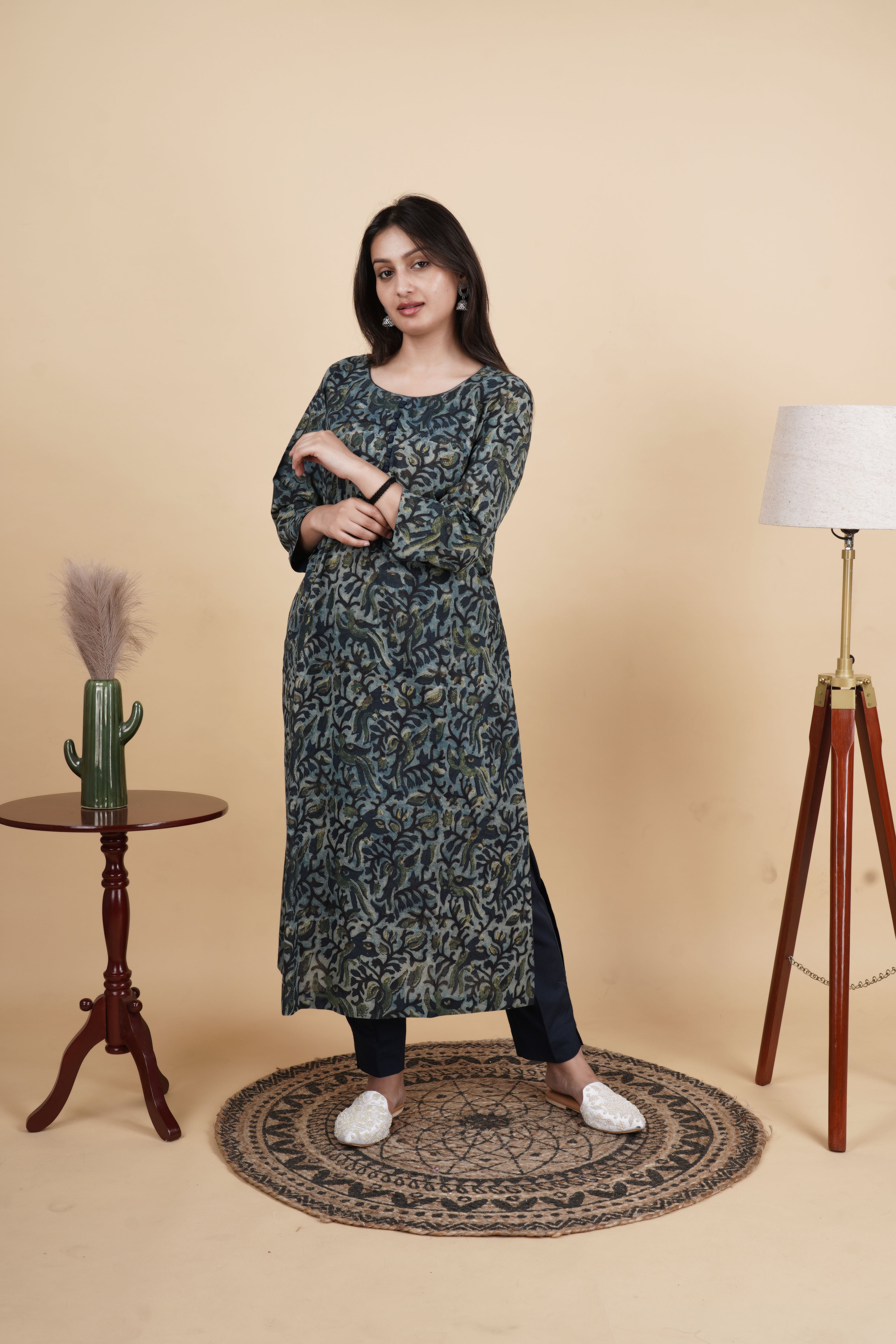 Neelvastra – Handcrafted Ajrakh Kurti