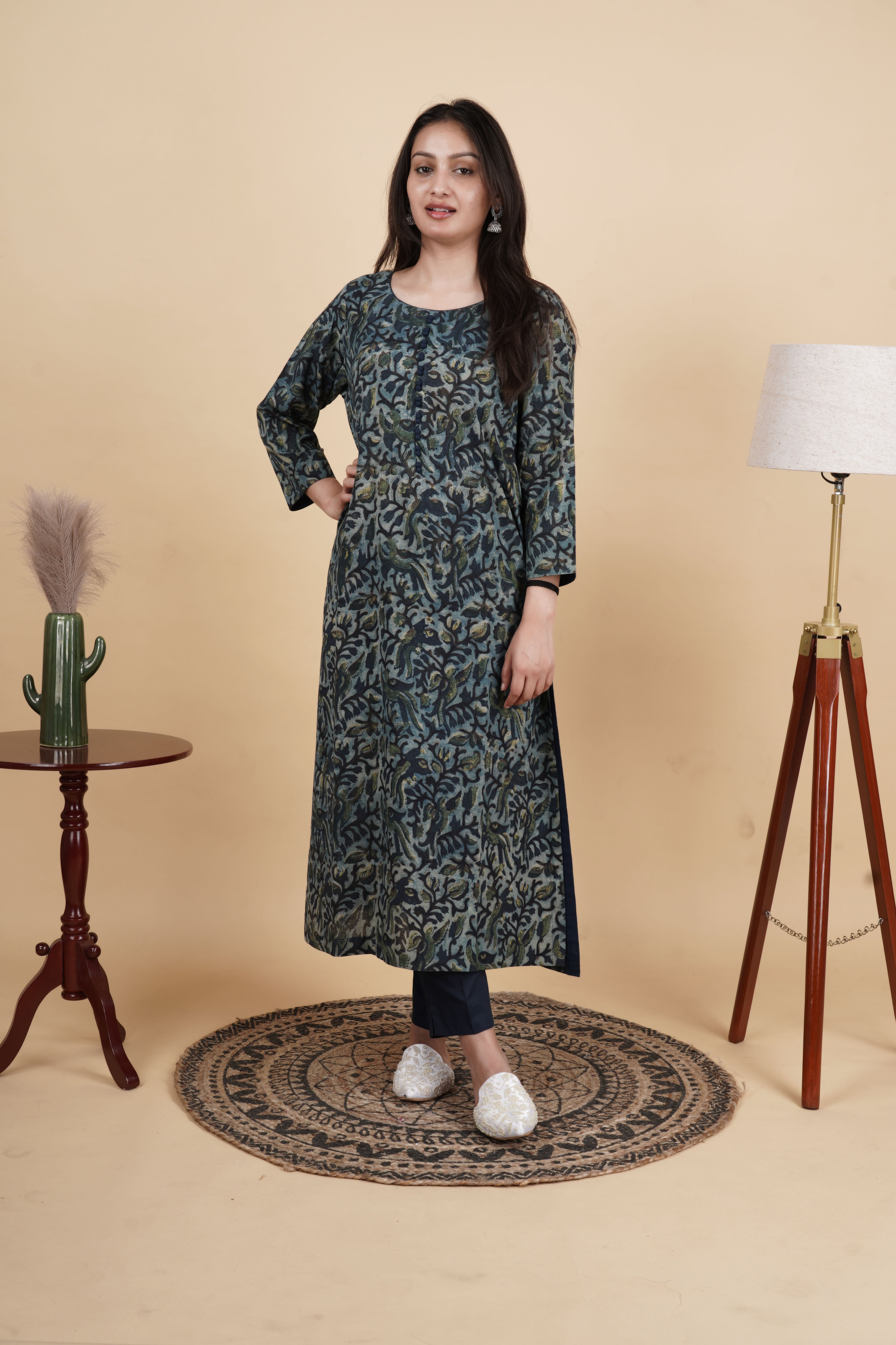 Neelvastra – Handcrafted Ajrakh Kurti