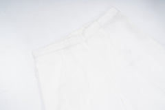 White Plain Regular Fit Pant