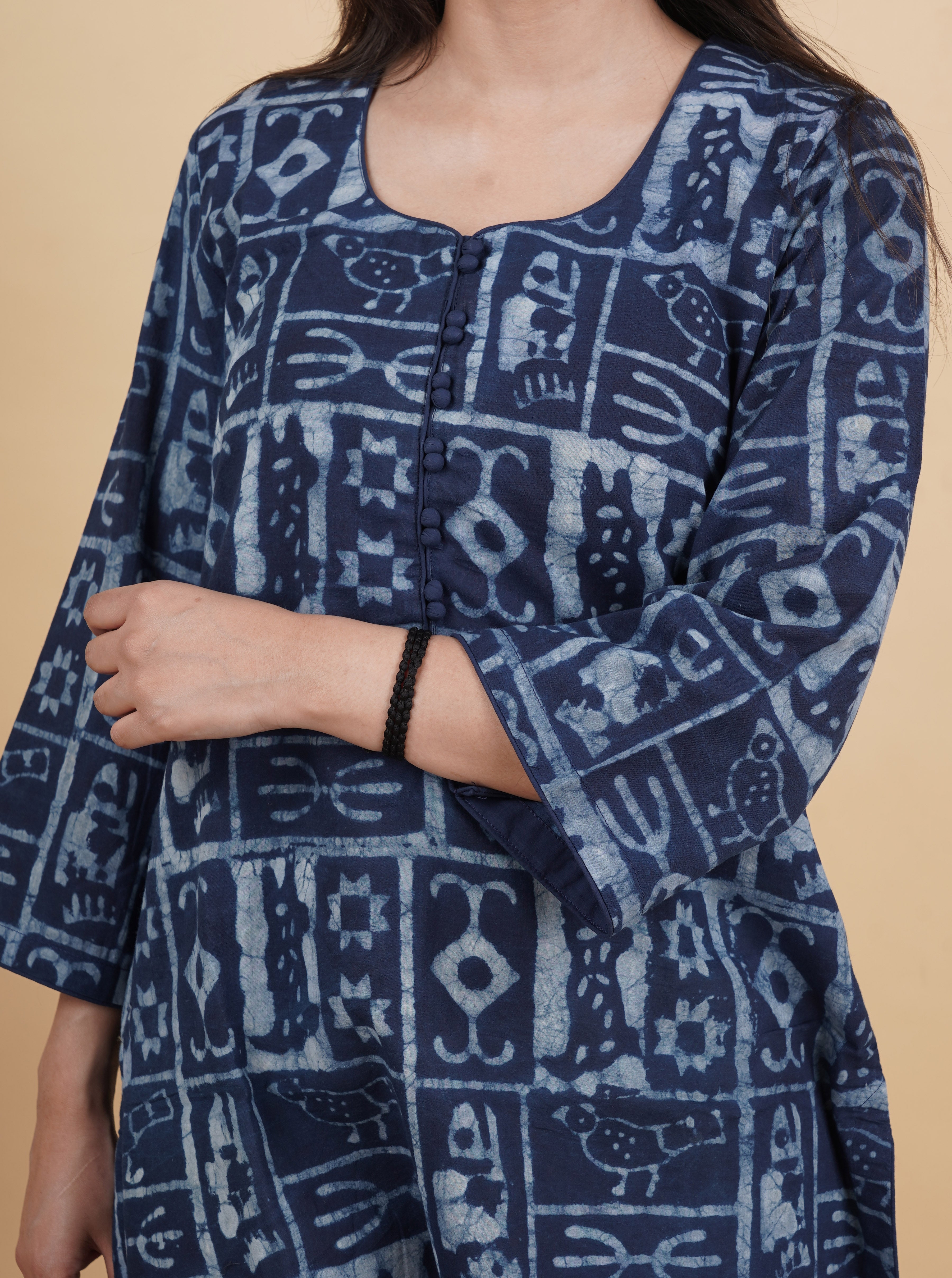 Neelvara – Handcrafted Indigo Kurta Set