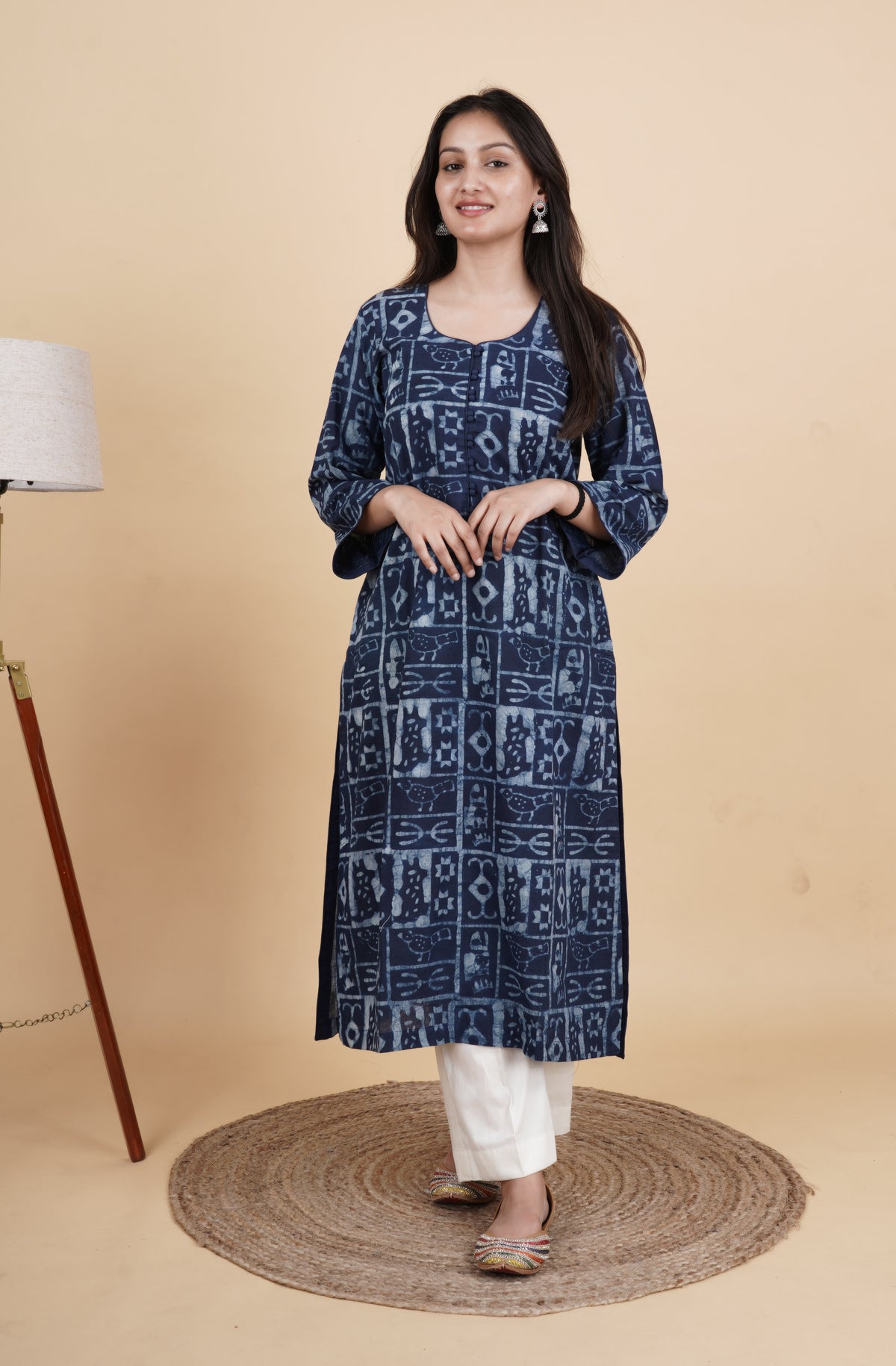 Neelvara – Handcrafted Indigo Kurti