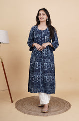Neelvara – Handcrafted Indigo Kurti