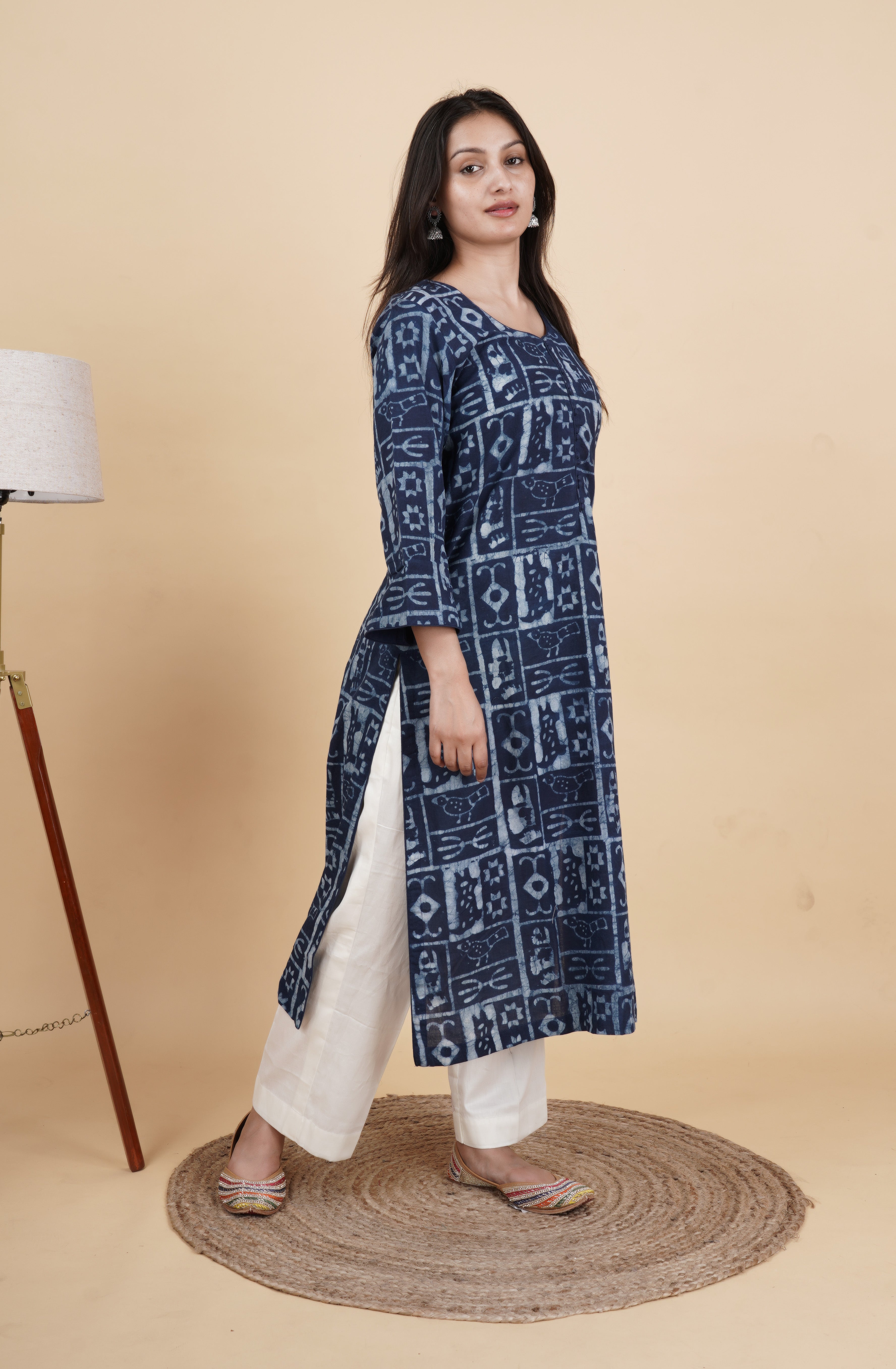 Neelvara – Handcrafted Indigo Kurti