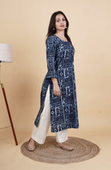 Neelvara – Handcrafted Indigo Kurta Set