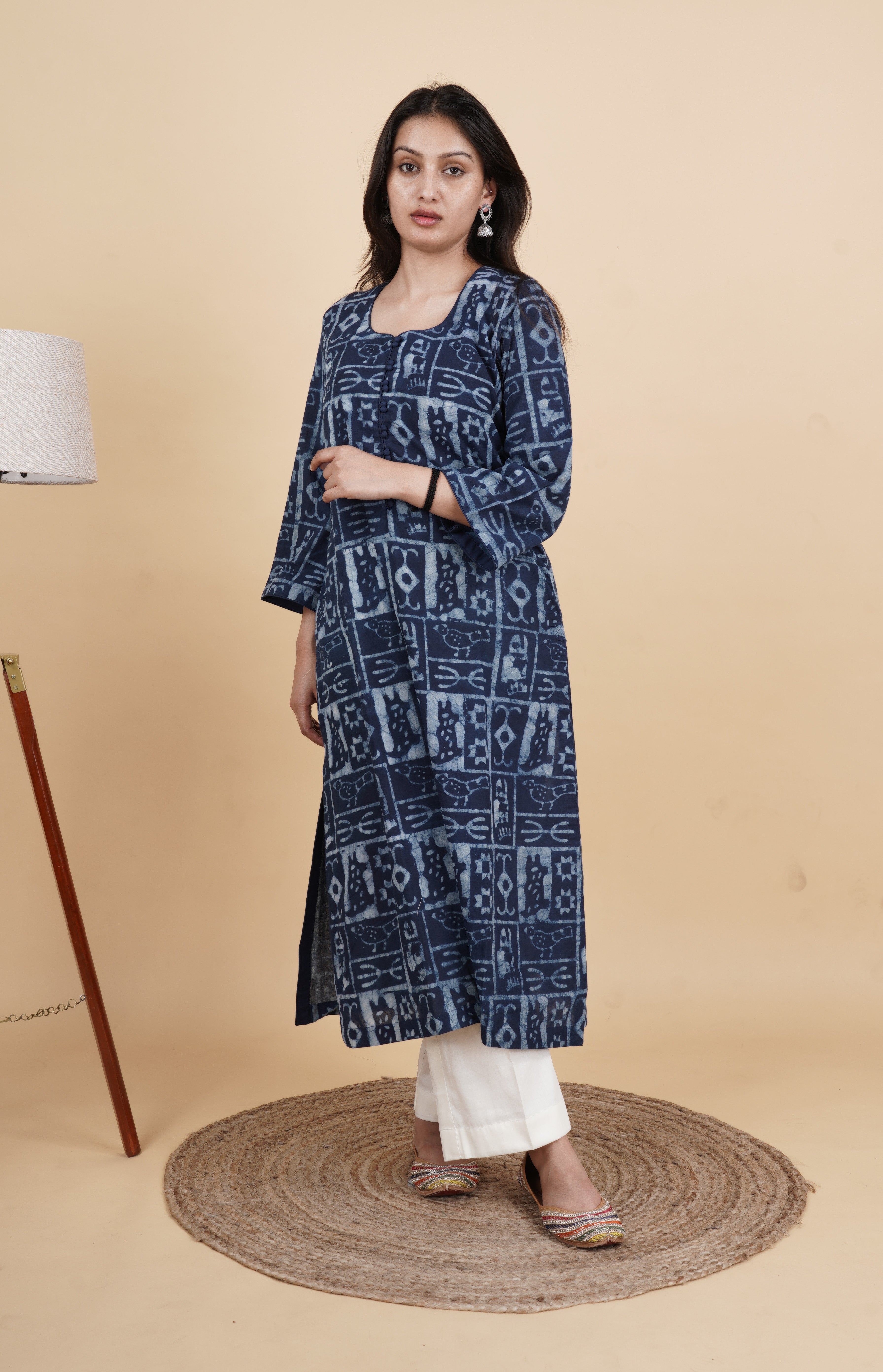 Neelvara – Handcrafted Indigo Kurti